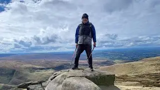 Ethel Challenge 2022 - Higher Shelf Stones. Ethel 29. 66 Ethels to go. Peak District National Park.