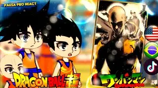 Dragon Ball Super react Saitama as new member of the tournament of power || ONE PUNCH || Gacha