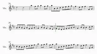 Johann Pachelbel - Canon in D | Violin Sheet Music