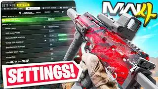 MODERN WARFARE 4: BEST CONTROLLER SETTINGS! (MW4 Controller Settings + MAX Aim Assist PS5/XBOX/PC)
