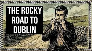 Learn The ROCKY ROAD TO DUBLIN (HARMONICA LESSON with Tab for Paddy Richter Tuning)
