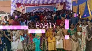 Ppr zpp hs mettu school Annual Day function in 2019 and (madhav) 10th class ending celebration v