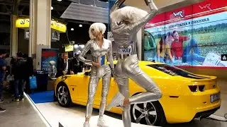 АВТОМАГ Girls Dancing - Moscow International Automobile Salon 2014