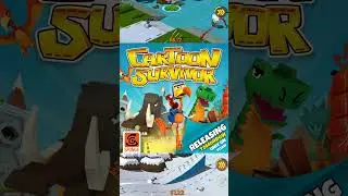 Cartoon Survivor launches TOMORROW on Steam! 🦖 Run for your life and get 40% off for a limited time