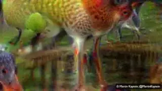 DeepDream inception - Hallucinations of a computer