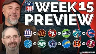 NFL Week 15 Preview | Giants & Commanders Battle for Wild Card Spot | Schatz & Tanier