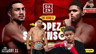 Бой Теофимо Лопес против Шакура Стивенсона 31 января на DAZN #бокс #теофимолопез #шакурстивенсон