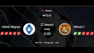 Athletic Belgrade : Millwall-2 (B Druga Liga PAL 6x6 II TAS)