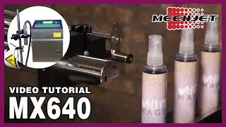MX640 (Video tutorial)  Codificador Industrial Continuous Inkjet #continuousinkjet #codificaci&oacute;n