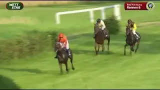 22.07.2021 Bad Harzburg (Германия). Пиранья - стипль-чез RaceBets.de-Seejagdrennen
