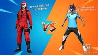Thunder ff07 vs gaming vibe tharamana sambavam 1v1 #thunderff07