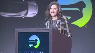 Gov. Whitmer shares Michigan&rsquo;s future at Detroit auto show