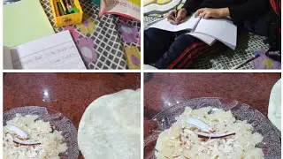 Halwa puri banaye Ghar main with frozen puri
