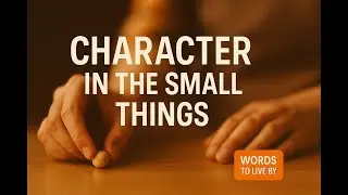 🧭 Характер в мелочах | Луки 16:10&ndash;13