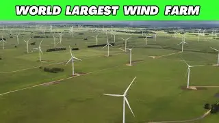 Пять крупнейших ветряных электростанций мира