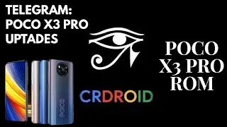 CR DROID 7.6 - POCO X3 PRO  #AOSP #CRDROID #POCOX3PRO