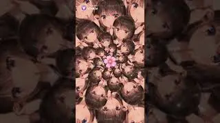 Anime Girl Vinkle. (WARNING: THIS CAN MAKE YOU DIZZY)