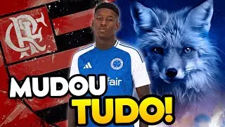OLHA COMO O FLAMENGO PERDEU VITÃO DE ÚLTIMA HORA E O ZAGUEIRO ACERTOU COM O CRUZEIRO