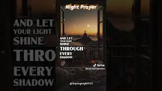 Good Night Prayer God's #peace #love #blessings