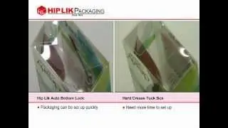 Hip Lik Soft Crease clear plastic box can effiectively enhance your product value!