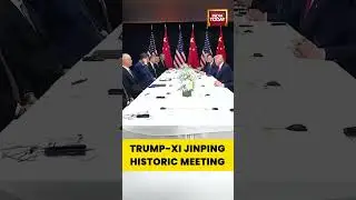 Дональд Трамп встречается с председателем КНР Си Цзиньпином в Пусане, Южная Корея | #trump #xijin...