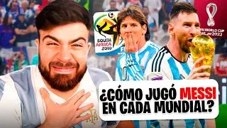 LA COBRA REACCIONA A TODOS LOS MUNDIALES DE MESSI: ¿JUGÓ BIEN EN TODOS?