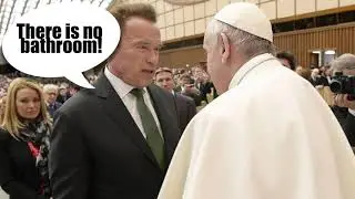 Arnold Stumbles Across His Friend John Connor