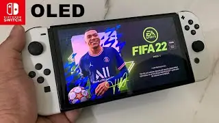 FIFA 22 Oled Nintendo Switch Online Seasons Handheld Gameplay