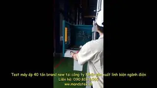 M&aacute;y &eacute;p nhựa trục đứng DENICE