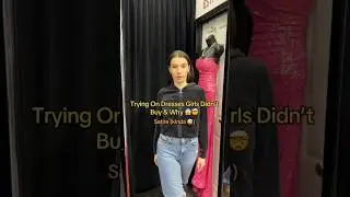 Prom & Grad Dress Shopping Haul #unhinged  #promdressshopping #dresshaul #dressboutique #prom2025