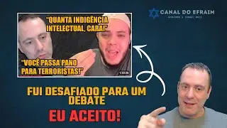 FUI DESAFIADO PARA UM DEBATE E EU ACEITO!