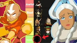 Who is the best character in Avatar The Last Airbender?.. (Tier list)