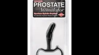 Vibrating Prostate Stimulator - Black【前列腺電動按摩器】