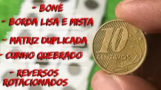 16 Moedas Mais Dif&iacute;ceis e Valiosas de 10 Centavos # Cole&ccedil;&atilde;o e Numism&aacute;tica 2020-2022