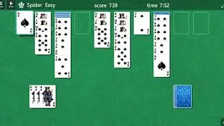 Literally just playing solitaire for an hour, raw footage, 2019 colorized