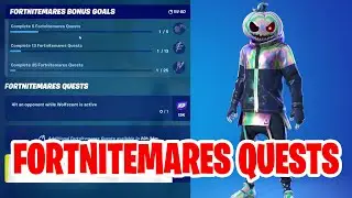 Fortnitemares Quests Guide in Fortnite Day 1