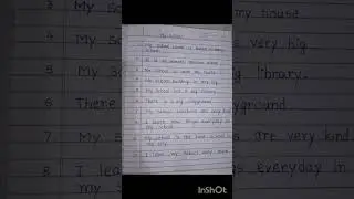 My school #activity #english