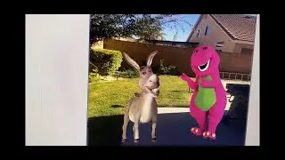 Donkey beats up Barney and gets ungrounded