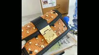 MCM Tracy Crossbody Mini Cognac-B-MCM-CMC-BK