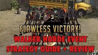 WALKER HORDE EVENT STRATEGY GUIDE + REVIEW - Walking Dead RTS