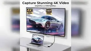 Review: Guermok HDMI Capture Card 4K@60FPS, 1080P@240FPS USB 3.0 HDMI to USB A/C Video Capture...