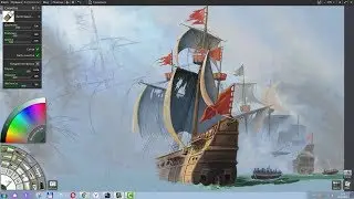ArtRage 5  Сражение  #1  Speed painting