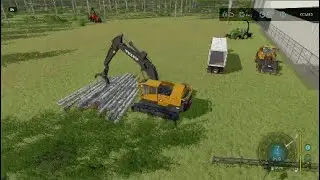 Umbreon Valley: Solo: Episode #3. Logging + Loading 2 Shipping Containers & Sold 4 $282k!! FS22 PS4.