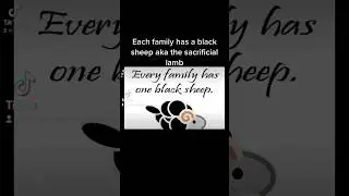 The black sheep of the family.  #theblacksheep #chosenones #propheticword #spirituality #fyp #god
