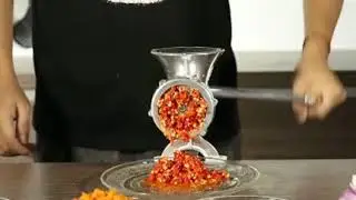 manual meat mincer manual sausage filler