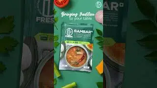 Enjoy traditional, homestyle sambar in minutes! 😋
