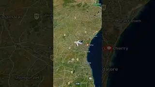 Pondicherry to Bangalore Flight travel #flighttravel #aviation #pondicherryairport