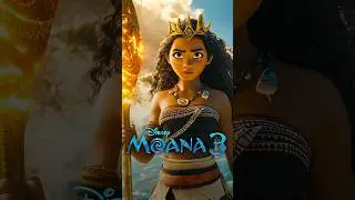 Would you watch this MOANA 3!🤔  #disney #trailer