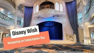 Disney Wish Embarkation Day Made Easy: Navigating to the AquaMouse, Pools, and Lunch Options