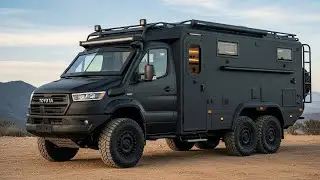 2026 Toyota Armored Sprinter 6×6 Camper – Luxury Meets Military Power